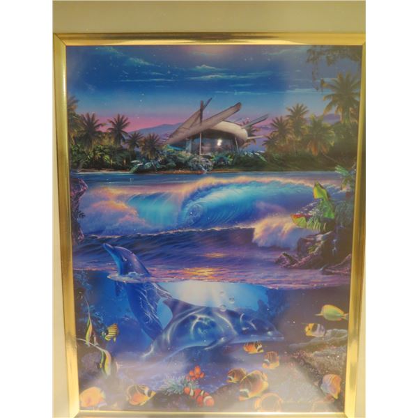 Original Painting by Christian Riese Lassen with Original