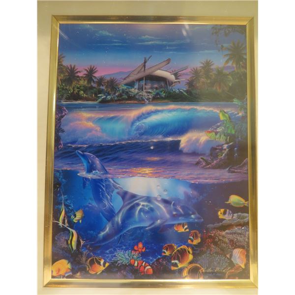 Original Painting by Christian Riese Lassen with Original