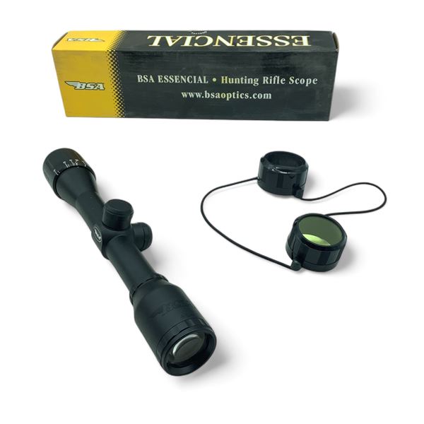 BSA Essencial 4 X 32 AO Hunting Air Rifle Scope with MIL Dot Reticle