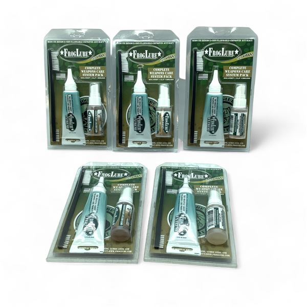 FrogLube Complete Weapons Care System Pack X 5 Qty