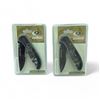 Image 1 : Mossy Oak Field Staff Folding 3 1/2" Serrated Blade Pocket Knife X 2