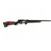 Image 1 : Savage 93 Minimalist Bolt Action Rifle 22 WMR 18" Threaded Barrel Green Laminate Stock, New