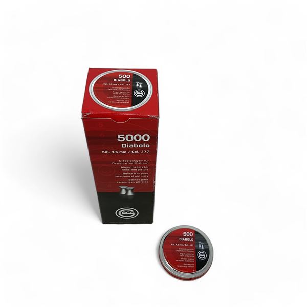 Geco Diabolo .177 Cal 4.5 mm Air Gun Pellets for Rifles and Pistols, 5000 Qty