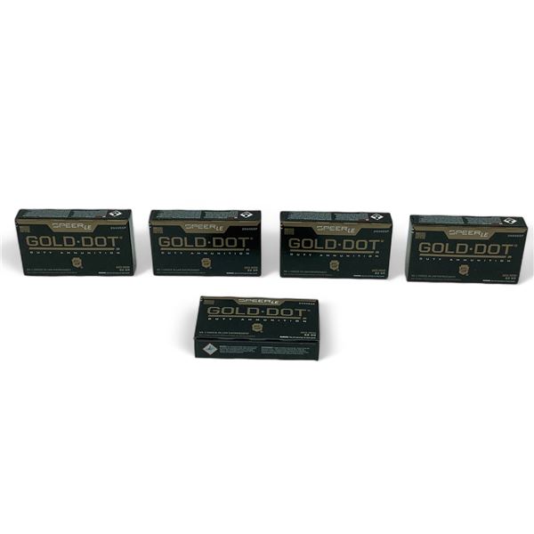 Speer LE Gold Dot 223 Rem 62 Grain Duty Ammunition, 100 Rounds