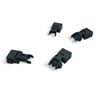 Image 1 : HK Style Front and Rear Flip Up Sights for Picatinny Rail X2