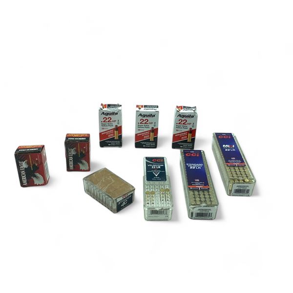 Assorted 22 LR Ammunition, Approx 475 Rounds