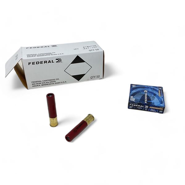 Federal Power Shok 410 Bore 2 1/2" HP Rifled Slug Ammunition, 50 Rounds