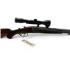 Image 4 : Drilling Combination Gun 16Ga And 7X57R 24" Barrels Wood Stock With 6X42 Scope