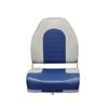 Image 1 : Blue Dog Marine High Back Boat Seat, Grey/ Navy, New