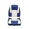 Image 1 : Blue Dog Marine Premium Folding Boat Seat, Blue/ White, New
