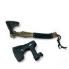 Image 1 : Hand Forged 4.5" Blade Axe with Leather Sheath