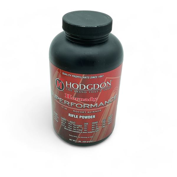 Hodgdon Hornady Superformance Rifle Powder, 1 Lb