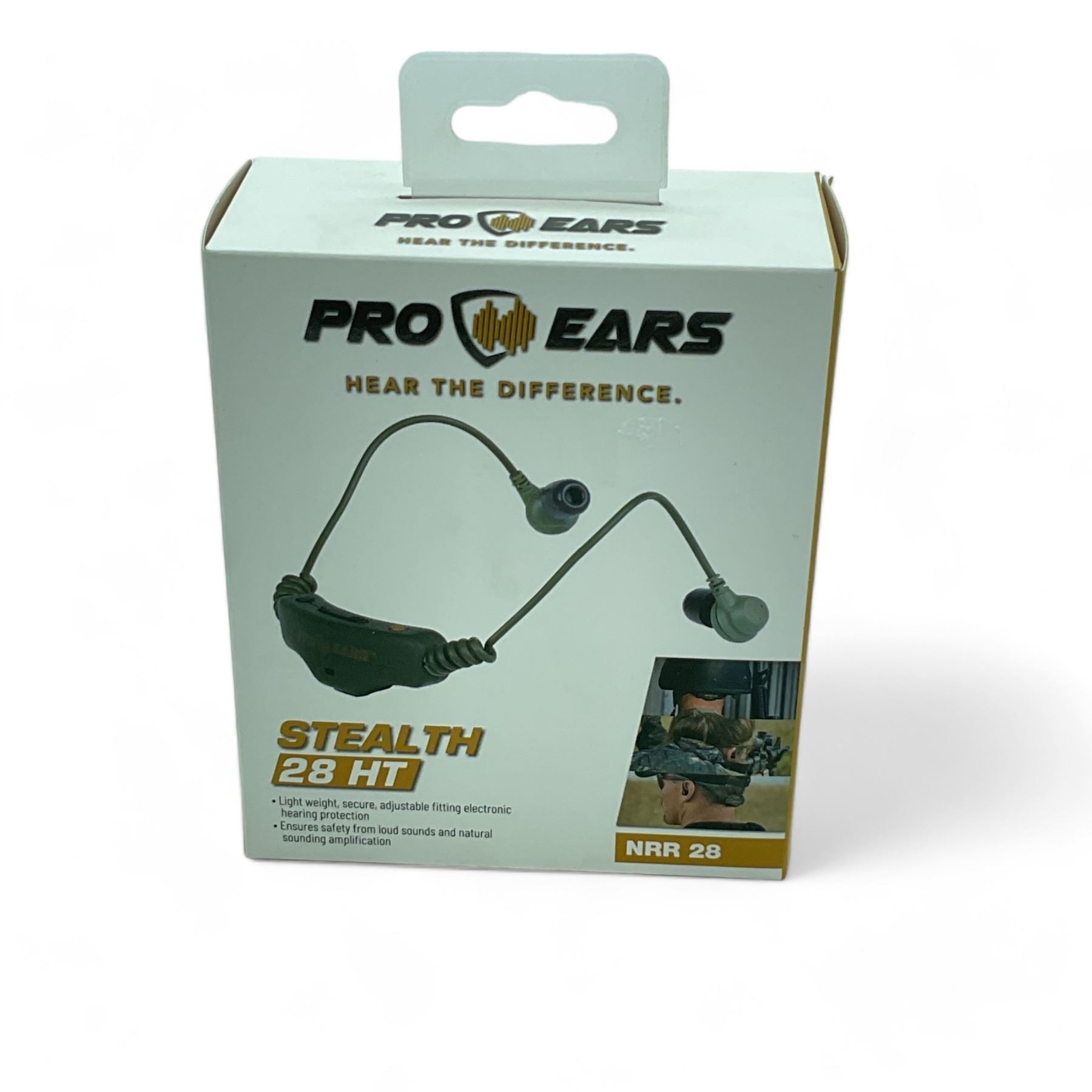 Pro Ears Stealth 28HT NRR 28 Electronic Hearing Protection, New