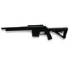 Image 2 : Black Creek Labs TRX Bronco Scout Bolt Action Rifle 308 Win 12.5" Threaded Barrel Black, New
