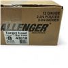 Image 2 : Challenger Target Load 12 Ga 2 3/4" #8 Ammunition, (4 X 100 PK) 400 Round Case