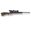 Image 1 : Savage 93R17 Bolt Action Rifle 17 HMR 21" Heavy Barrel Wood Stock With Weaver 3-9X40 Scope