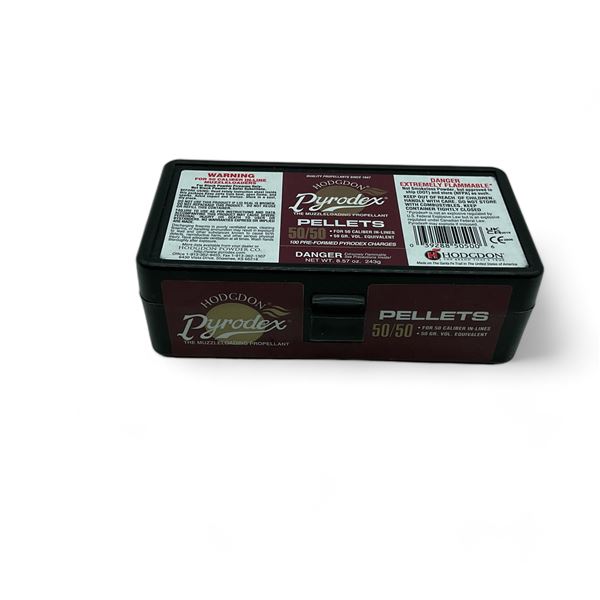 Hodgdon Pyrodex 50 Cal 50 Grain Preformed Muzzleloading Charges, 100 Qty