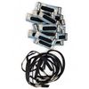 Image 1 : Bianchi Belt Liners, Size Med for 34" - 40" Waist and Bianchi Patrol Tek Baton Holders X 19 Qty