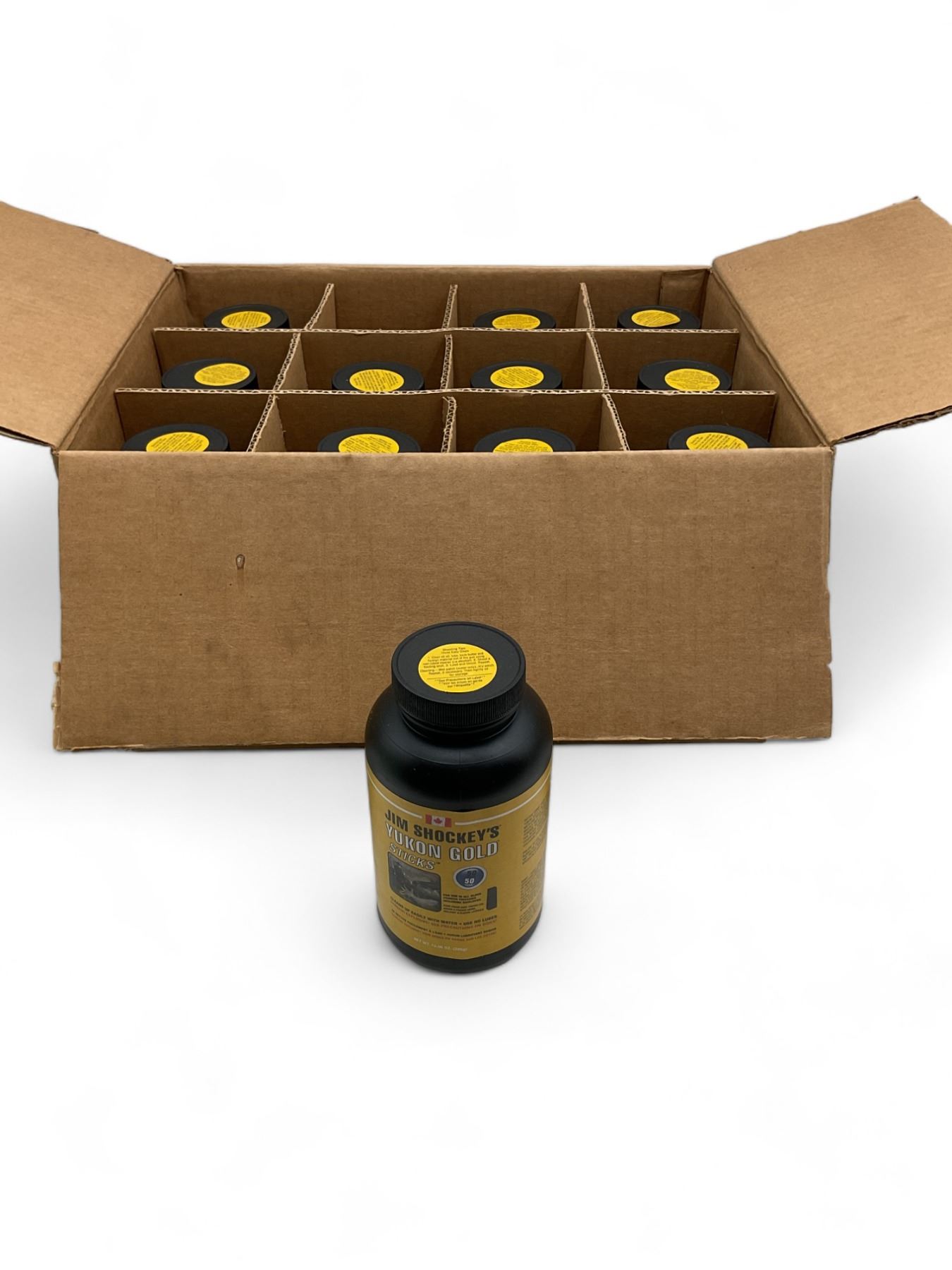 Jim Shokey's Yukon Gold 50 Cal 50 Grain Compressed Sticks, 100 Pc X 12