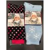 Image 1 : Hot Paws Ladies Thermal Acrylic Blend Socks (2 x 4) Size 6-10