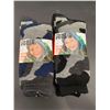 Image 1 : Hot Paws Boy's Thermal Acrylic Blend Socks (2 x 4) Size 4-7