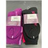 Image 2 : Hot Paws Girl's Thermal Acrylic Blend Socks (2 x 4) Size 11-4