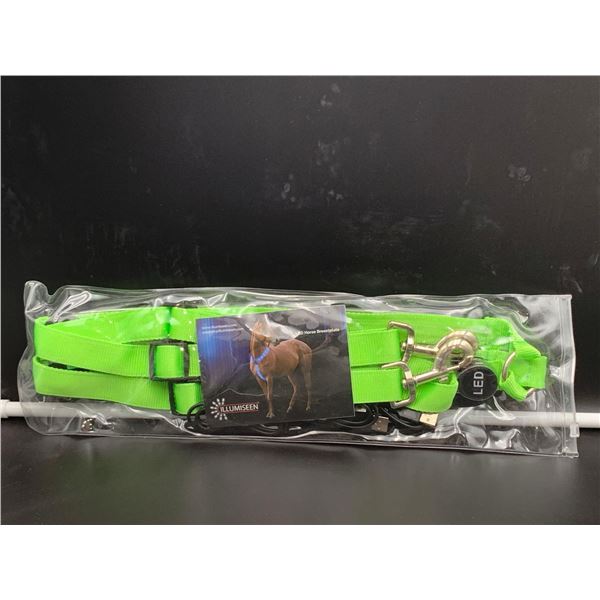 LED Horse Breastplate-Green