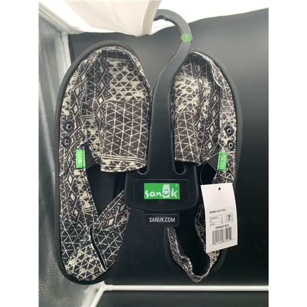 Sanuk Donna Ojai Folk Women's Shoes (size 7)