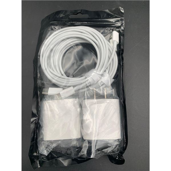 Fast Charger 6ft with Wall Plug 4pk