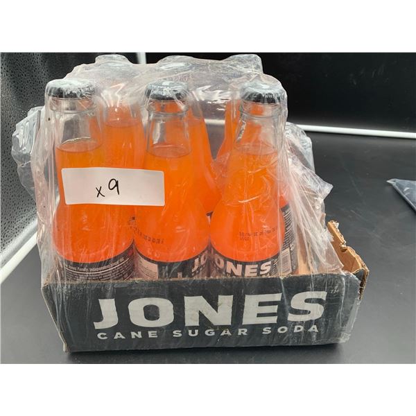 Jones Cane Sugar Soda-Orange and Cream (9 x 355ml)