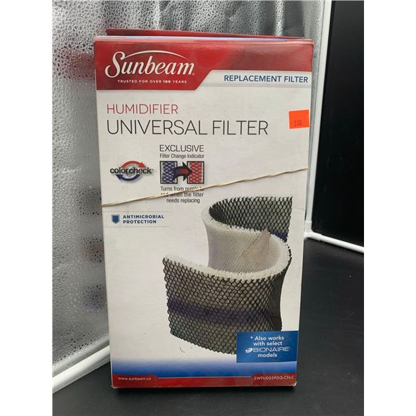 Sunbeam Humidifier Universal Filter