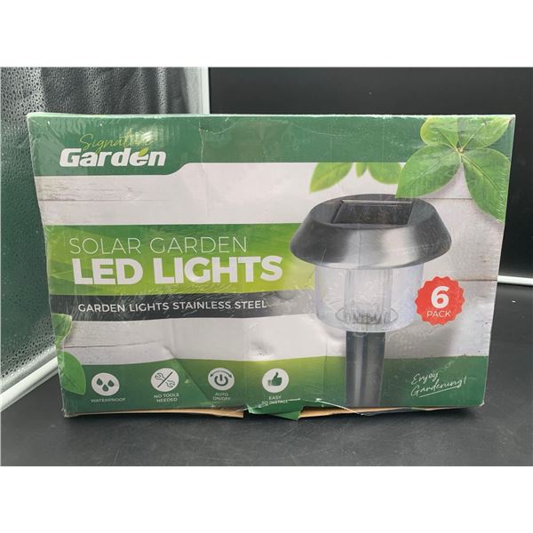 Signature Garden Solar Garden LED Lights (6pk)