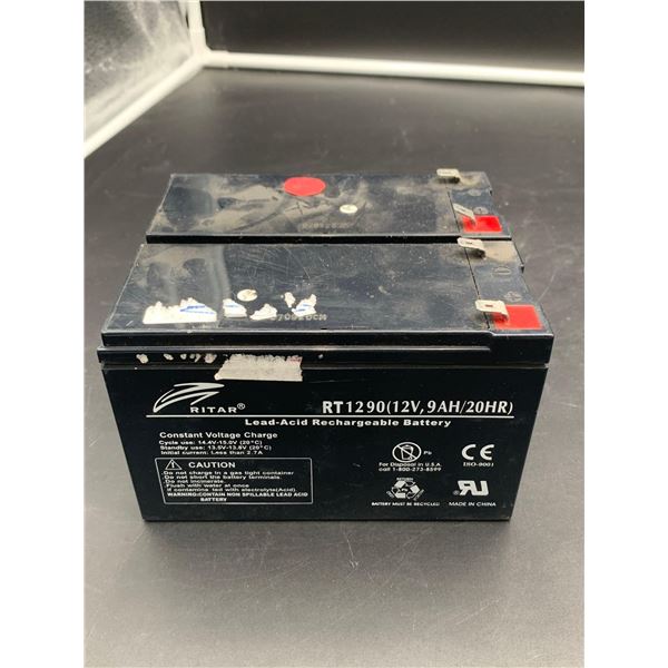 12V, 9AH/20HR Lead-Acid Rechargeable Battery