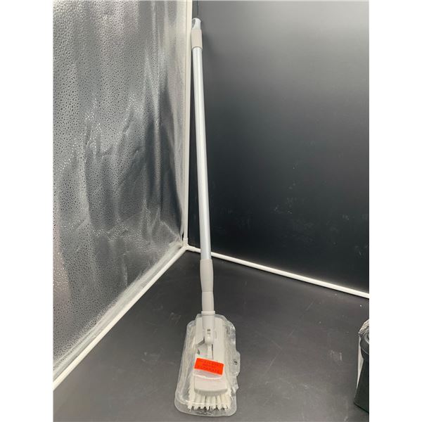 8in Foor Brush with 50in Handle