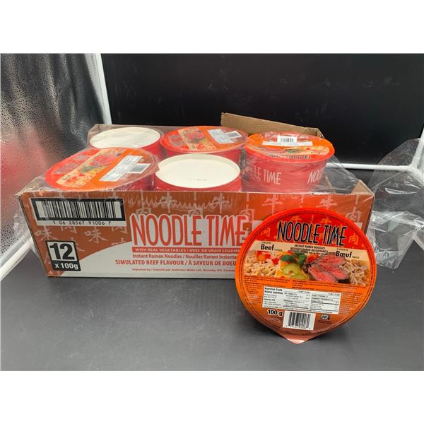 Noodle Time Instant Ramen-Beef (12 x 100g)