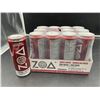 Image 1 : Zoa Cherry Limeade Zero Sugar Energy Drink (12 x 355ml)