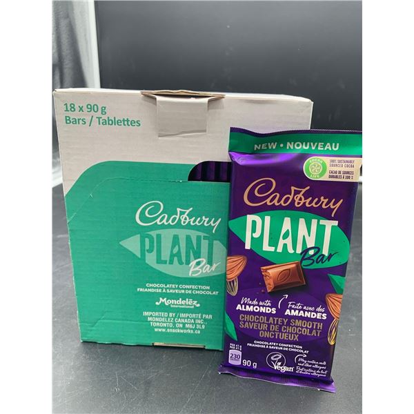 Cadbury Plant Bar-Chocolatey Smooth Candy Bars (18 x 90g)