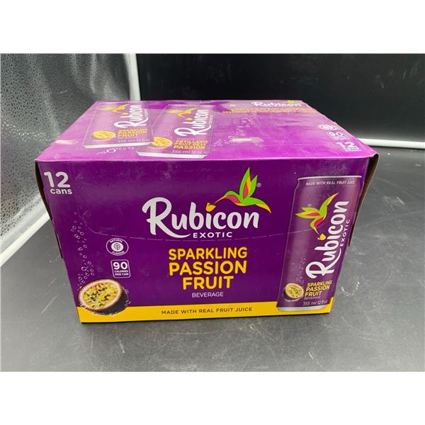Rubicon Exotic Sparkling Passion Fruit Beverage (12 x 355ml)