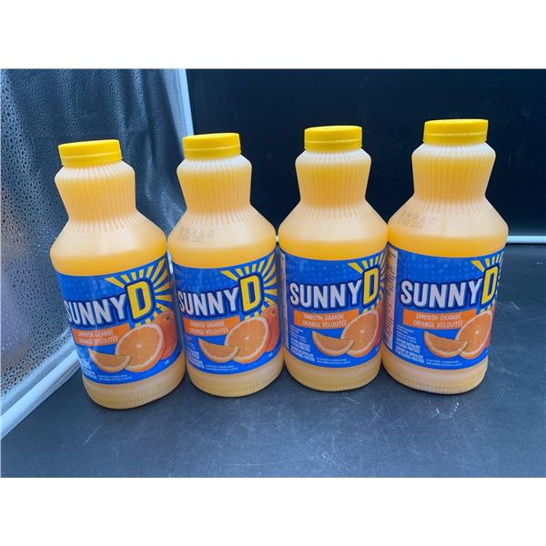 Sunny D Smooth Orange Drink (4 x 1.18L)