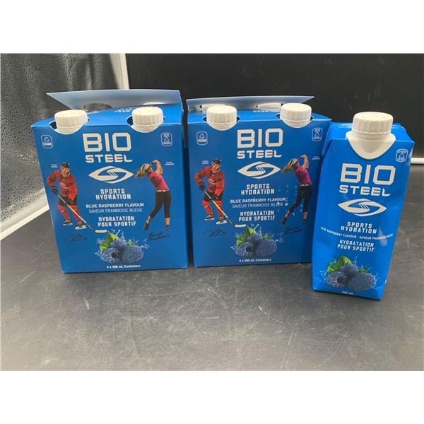 Bio Steel Sports Hydration-Blue Raspberry (500ml x 4 x 2)