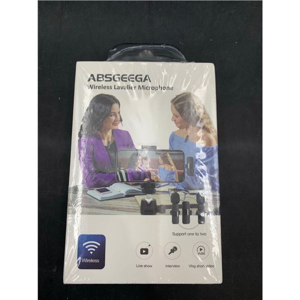 Absgeega WIreless Lavalier Microphone