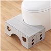 Image 1 : PRENICE Foldable Toilet Stool, 7 inches Healthy Squatting Posture Poop Stool with Anti-Slip Feet, Po