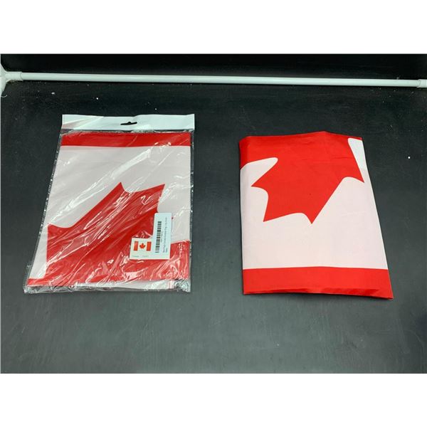 Lot of 2 Canada Flags
