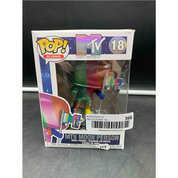 Pop MTV Moon Person Figurine