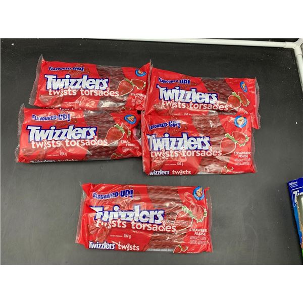 Twizzlers Twists-Strawberry (5 x 454g)