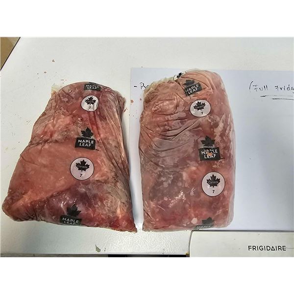 FROZEN -Pork Buckeye Roasts 2X5Lbs