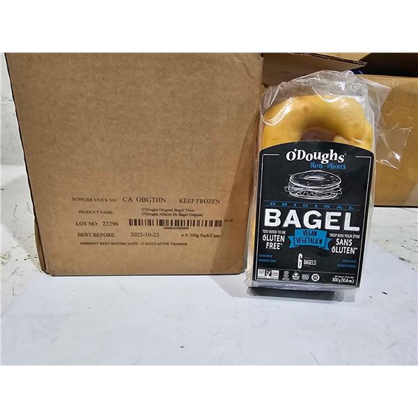 FROZEN - O'Doughs Gluten Free Bagels 6x300g