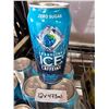 Image 1 : CASE LOT - Sparkling Ice Caffeine Blue Raspberry Flavored Sparkling Water Based Beverage 12 x 473ml