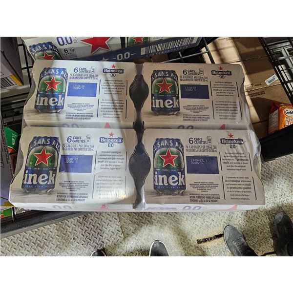 CASE LOT -Heineken 0.0% Beer 24x330ml