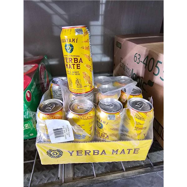 CASE LOT -Yerba Mate Revel Berry Non-Sparkling Beverage  12x458ml